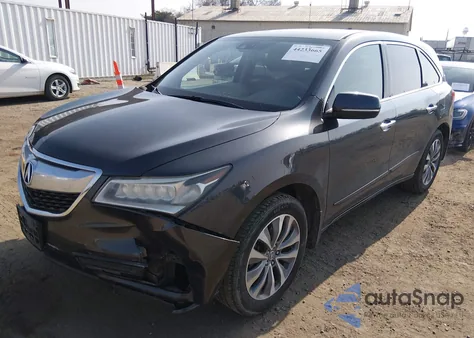 2014 Acura Mdx Technology Package from USA, damaged, VIN 5FRYD3H40EB004055